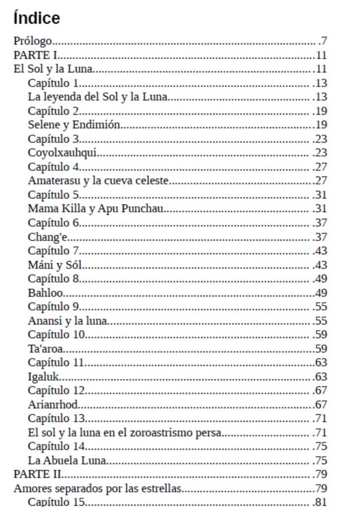 mitologia del cielo
