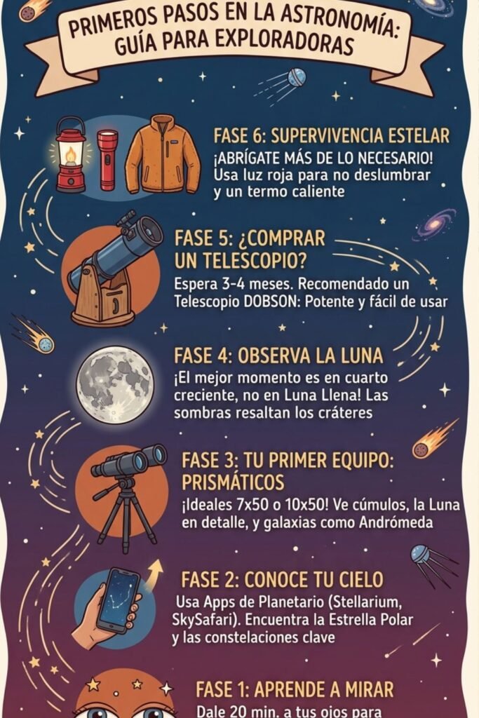 iniciarte en la astronomia.