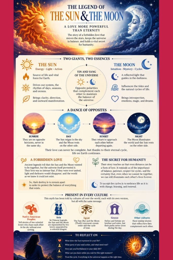 the sun and the moon